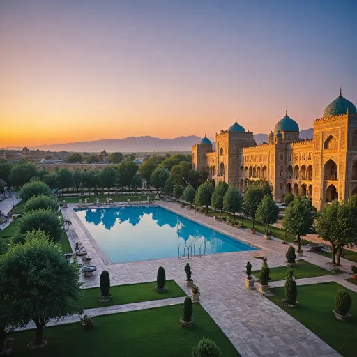 Luxury hotels near Registan Square: premium stays in the heart of Samarkand